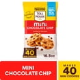thumbnail image 1 of Nestle Toll House Mini Chocolate Chip Ready to Bake Cookie Dough, Makes 40 Cookies for Valentine's Day Baking, 16.5 oz, 1 of 8