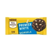 Nestle Toll House Premier White Baking Chips,  Regular Size Morsels, 12 oz Bag
