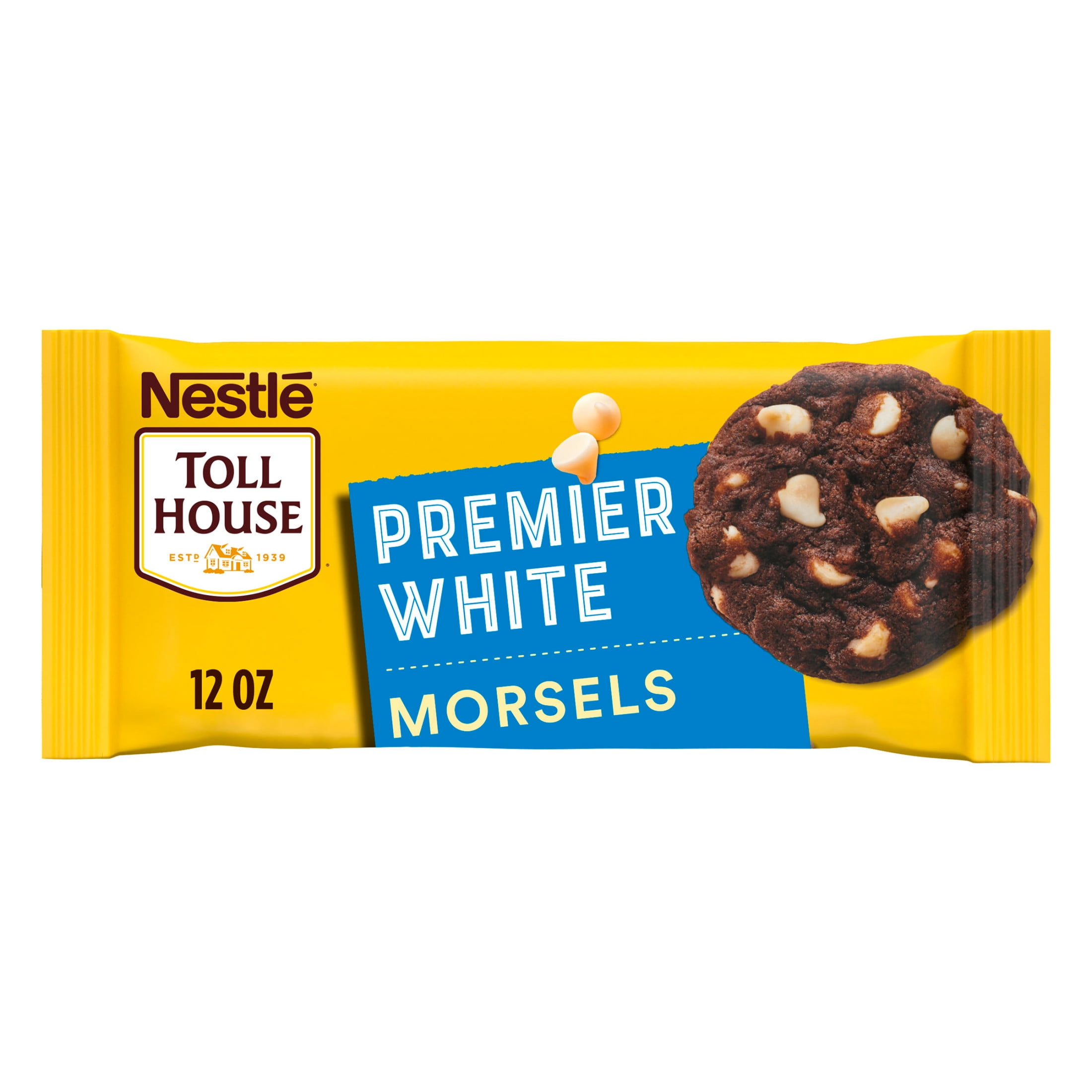 Nestle Toll House Premier White Regular Baking Chips, Morsels, 12 oz Bag