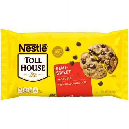 Nestle Toll House Real Semi-Sweet Chocolate Morsels - 24oz (Pack of 36)