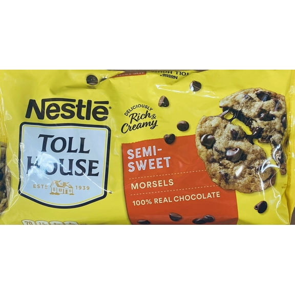 Nestle Toll House Semi Sweet Morsels Baking Chocolate Chips 36 oz Bag FREE SHIP