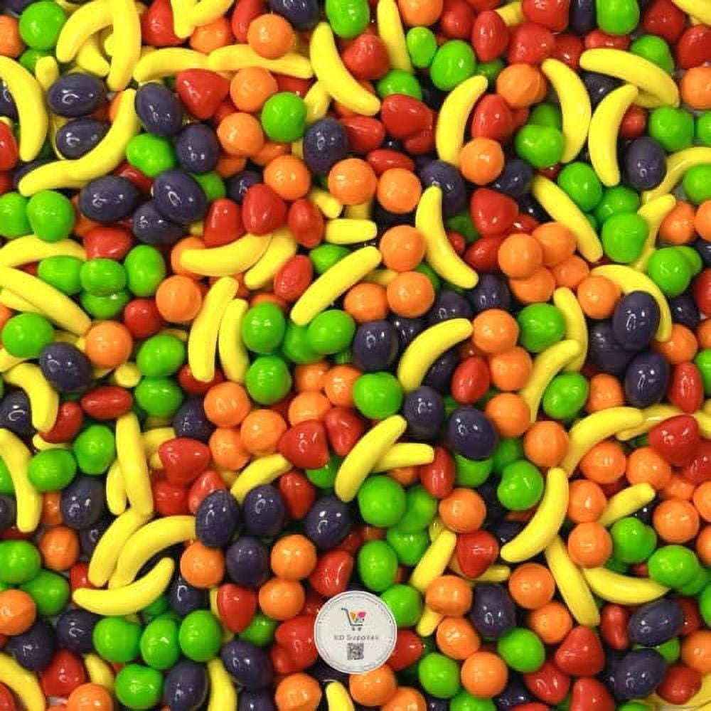 Nestle Wonka Runts Nostalgic Fruit Flavored Hard Candy Bulk (Pack of
