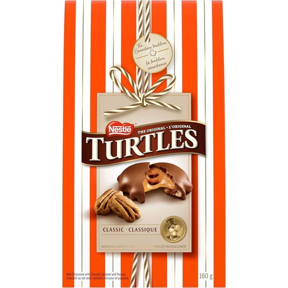 Nestle the Original Classic Turtles, 160g/5.6 oz. Bag {Imported from Canada}