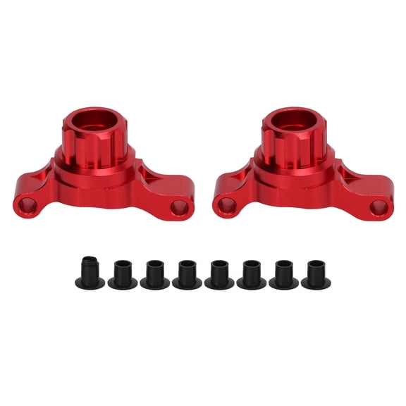 NestledNature Aluminum Rear Steering Cup For TT02,Aluminium Rear Steering Cup For 1:10 RC Car,RC Aluminum Alloy Rear Steering Cups Upgrade Parts For TT02 1/10 RC Car Accessories