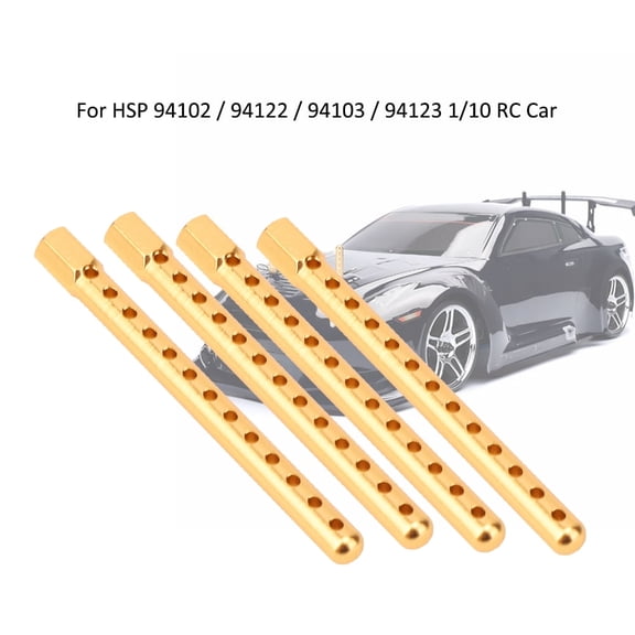 NestledNature Car Shell Column,4pcs Car Shell Column Fit For HSP 94102 / 94122 / 94103 / 94123 1/10 RC Car Model