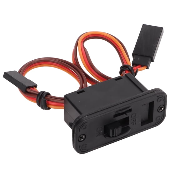 NestledNature High Current On Off Switch,RC Car High Current On Off Switch For JR Plug For RC Model Airplane RC Accessory,RC On Off Switch