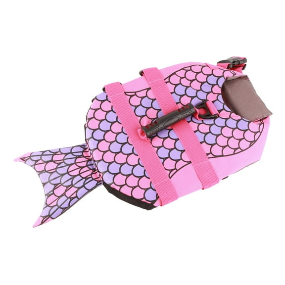 NestledNature Pet Floatation Life Vest: Dog Life Jacket With Handle For Swimming And Boating Security