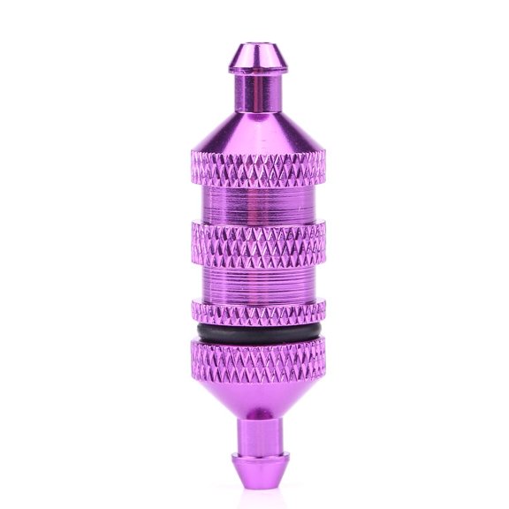 NestledNature RC Car Fuel Filter,HSP Alloy Aluminum Oil Nitro Fuel Filter For 1/8 1/10 Scale RC Model Car, RC Model Fuel Filter