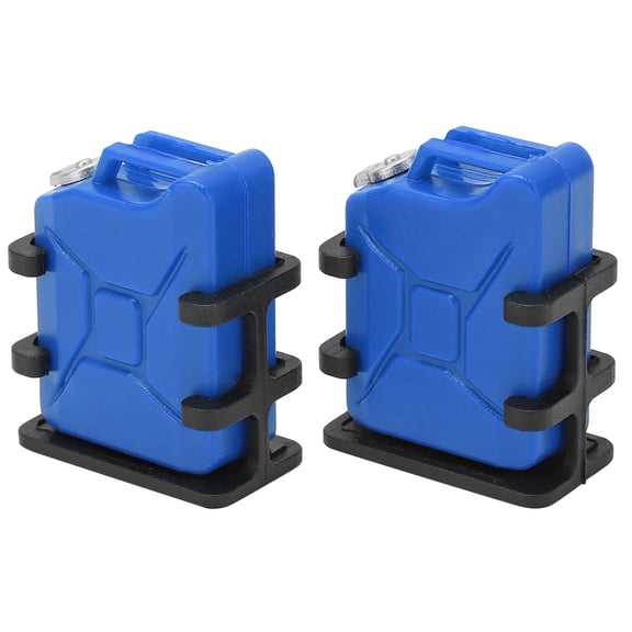 NestledNature RC Decoration Accessory, RC Car Simulated Fuel , 1 Pair Mini Fuel Mount Mini Oil Can, Model Car Accessories For 1/8 1/10 RC Crawler Car Decoration Accessory
