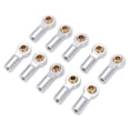thumbnail image 1 of NestledNature RC M3 Ball ,10pcs Link Rod End Joint Aluminum M3 Metal Ball End Holder For AXIAL SCX10 1/10 RC Car,RC Metal Ball Ends, 1 of 8