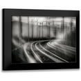thumbnail image 1 of Nesvetaylov, Dmitry 14x11 Black Modern Framed Museum Art Print Titled - Railway Mood, 1 of 5