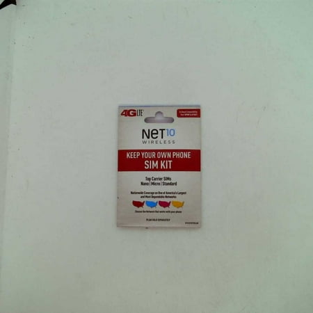 Net 10 NTATKTMUNA-TRI1 Bring Your Own Phone Universal Mini SIM Pack