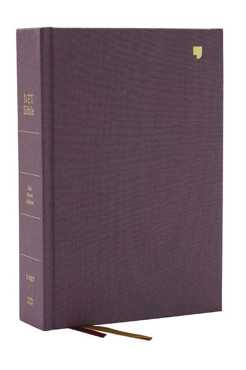 Net Bible, Full-Notes Edition, Cloth Over Board, Gray, Comfort Print: Holy Bible, (Hardcover)
