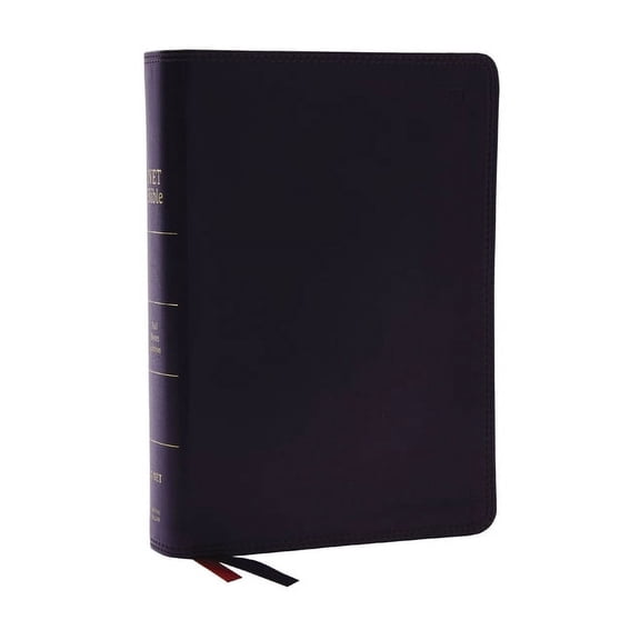 Net Bible, Full-Notes Edition, Leathersoft, Black, Comfort Print: Holy Bible, (Hardcover)