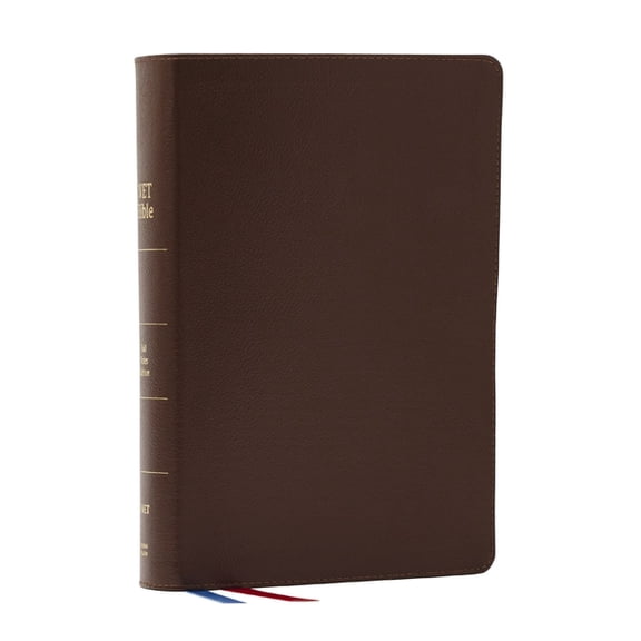 Net Bible, Full Notes Edition (Net, Brown Genuine Leather, Comfort Print, Thumb Indexed): Holy Bible, (Hardcover)