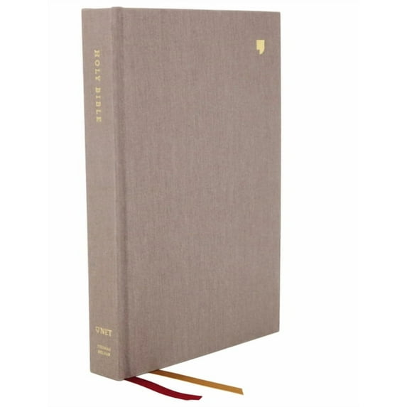 Net Bible, Thinline, Cloth Over Board, Gray, Comfort Print: Holy Bible, (Hardcover)