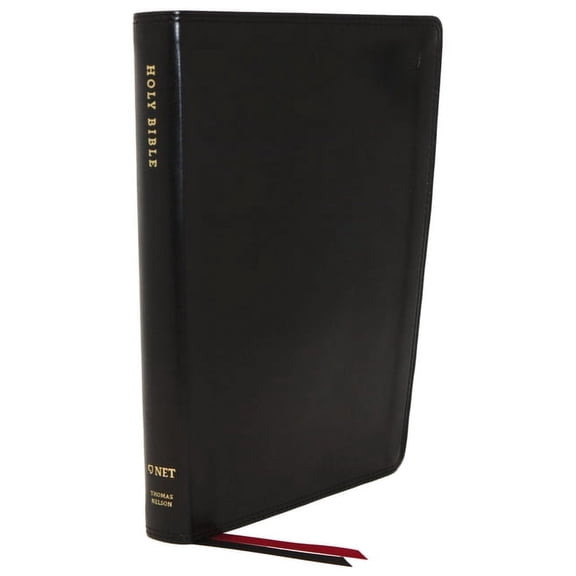 Net Bible, Thinline, Leathersoft, Black, Indexed, Comfort Print: Holy Bible (Other)
