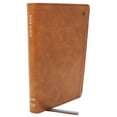 thumbnail image 1 of Net Bible, Thinline, Leathersoft, Brown, Indexed, Comfort Print: Holy Bible, (Hardcover), 1 of 1