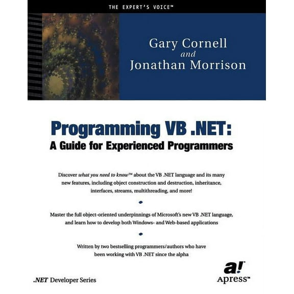 .Net Developer Programming VB .Net: A Guide for Experienced Programmers, (Paperback)