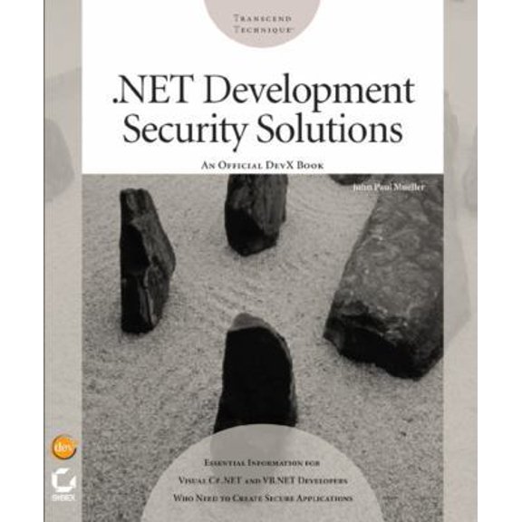 Pre-Owned Net Development Security Solutions (Paperback) 0782142664 9780782142662