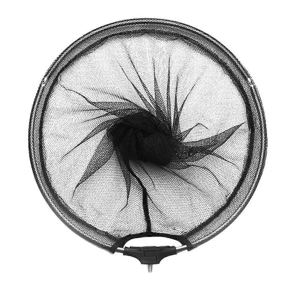 Net Fishing Foldable Fishing Net Rubber Material Shore Fishing 40CM Corrosion Resistance Lightweight 1Pack