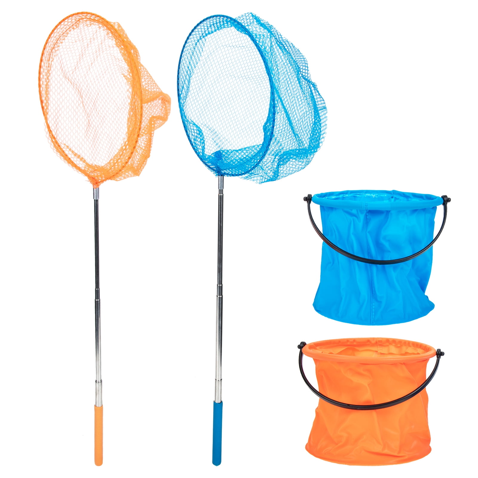 Net Fishing Telescopic Catching Bucket Nets Bug Netting Extendable