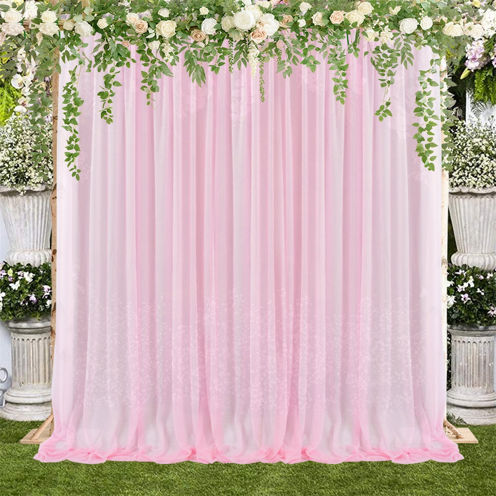 Net Gauze Shade Wedding Photo Prop Curtain Home Decor Translucent ...
