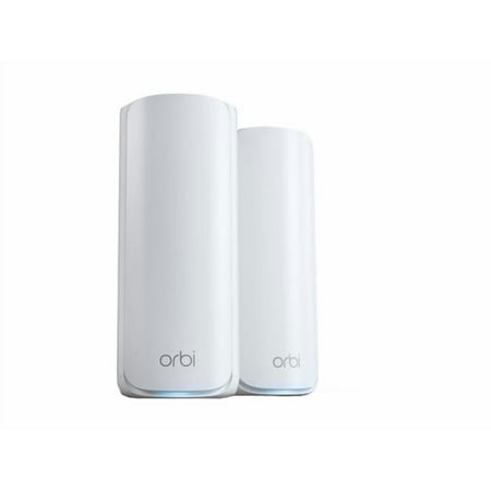 NETGEAR - Orbi 770 Series BE11000 Tri-Band Mesh Wi-Fi 7 System (2-pack) - White