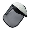 thumbnail image 1 of Net Head Wear With Hard Hat Faces Shield Grass Chain Saw Cap - Hedge Mower Wire Mesh Mask, 1 of 2