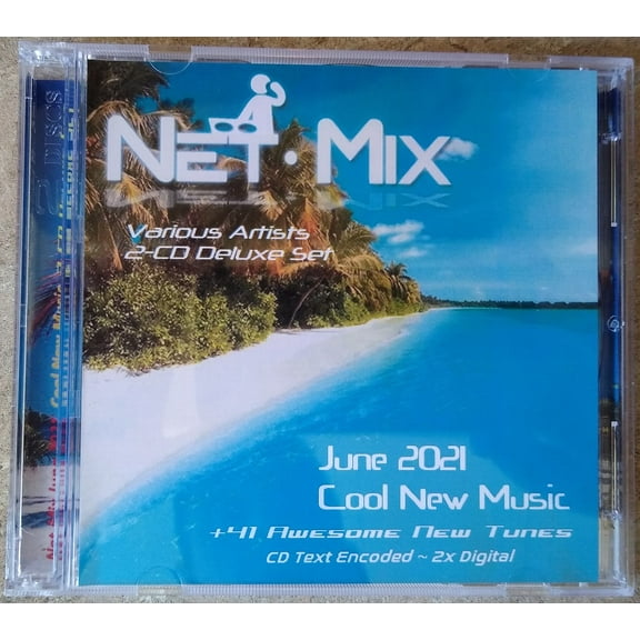 Net-Mix June 2021 Cool New Music 2-CD Deluxe Set Various Artists
