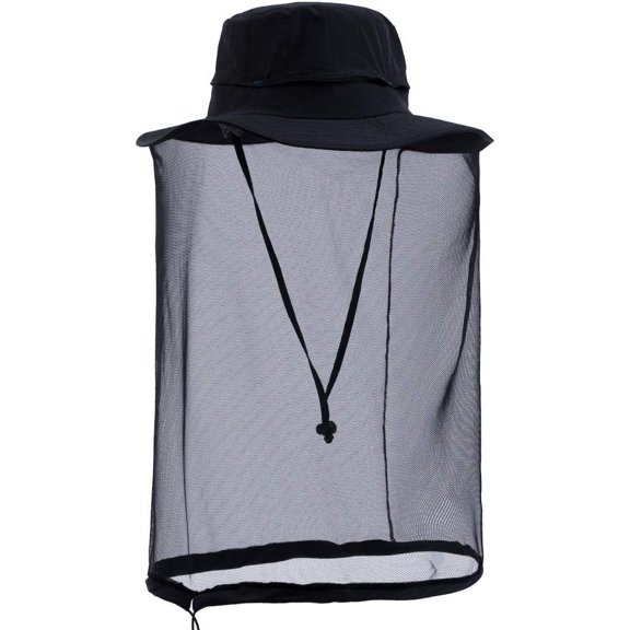 Net Nylon Mesh Veil Bucket Hats for Men Sun UV Protection Fishing/Gardening/Boating Outdoor