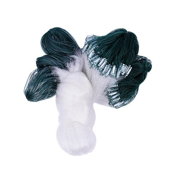 Each Net Is Packed Individually, Single Layer 1.2*20m, 1 Finger Long Sinker Fishing Net, Sticky Net, Wire Net, Three-Layer Sinker Net, Single-Layer Floating Net, Hanging Fish Net, Fishing Net
