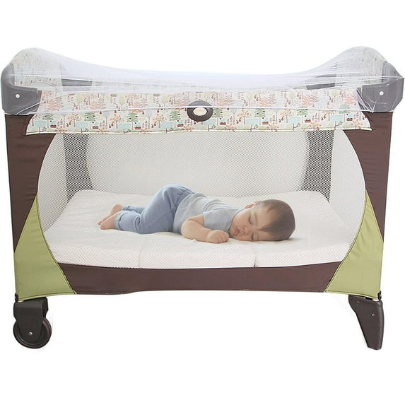 Net Plus Size Baby Kids Protective Cover Bed Stroller Barrier for Toddler Age 0 to 3 Years Indoor Outdoor Use