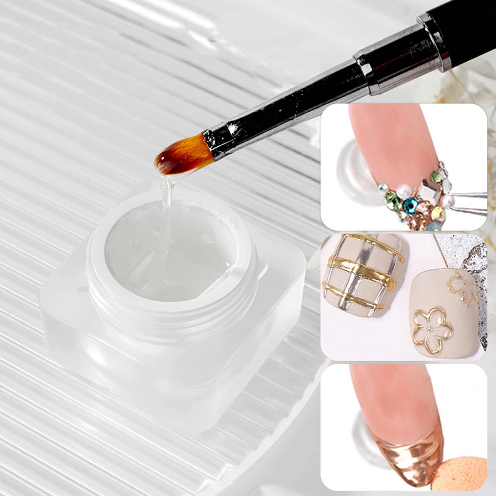 Net Red Sun Three Modeling Semi Solid Powder Special Wash Stick Drill