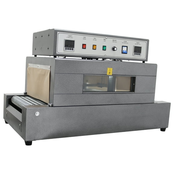 Net Transmitted Heat Shrink Machine with Transparent Furnace Without Plug 220V
