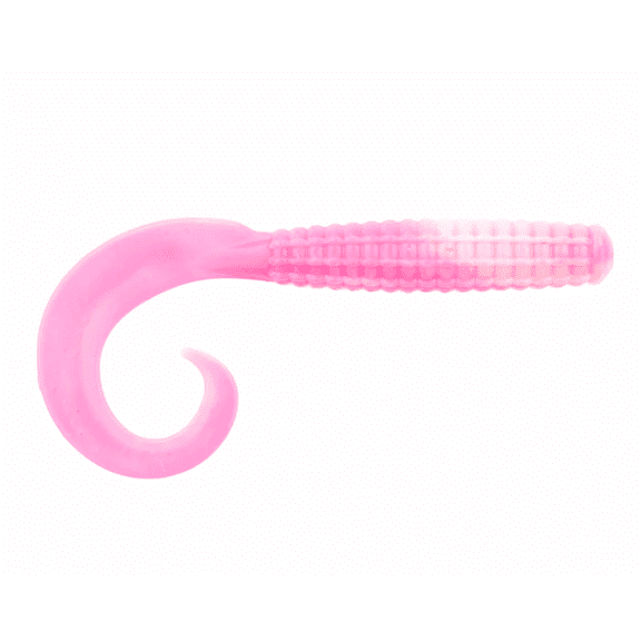 NetBait 4" Baitfuel Saltwater GO2 Grub Pink Shine