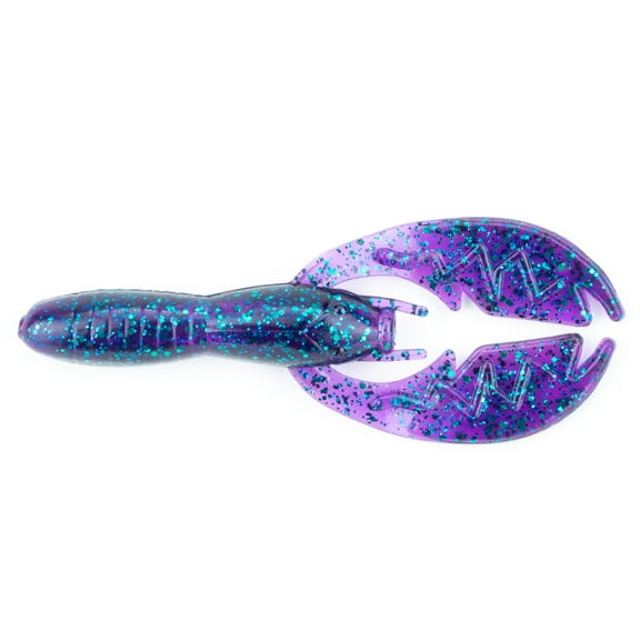 NetBait Baby Paca Craw Junebug, Crawfish Freshwater Fishing Soft Baits, 9 pieces