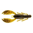 thumbnail image 1 of NetBait Paca Slim 3.5", Green Pumpkin Candy, 9pc Crawfish, Fishing Soft Baits, 1 of 5