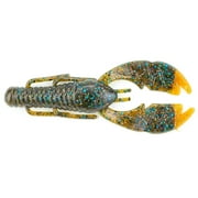 NetBait Paca Slim, Sun Gill Flare, Crawfish, Fishing Soft Baits, 4in, 7 pieces