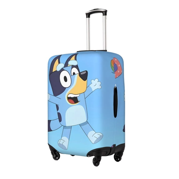 Netaao Bluey Printed Luggage Cover Durable Travel Accessories Suitcase Protector Fits 18-32 Inch Luggage(Excluding luggage)-Medium