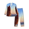thumbnail image 1 of Netaao Bluey for Pajamas Set Long Sleeve Sleepwear Mens Button Down Nightwear Pj Sets for Sleeping-Large, 1 of 7
