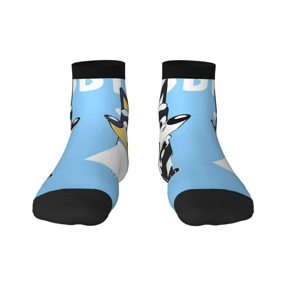 Netaao Bluey for Premium Adult Socks Cushion Moisture Wicking Socks for Men and Women