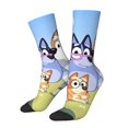 thumbnail image 1 of Netaao Bluey for Socks for Men and Women Non-Slip Middle Tube Socks Casual Crew Socks, 1 of 6