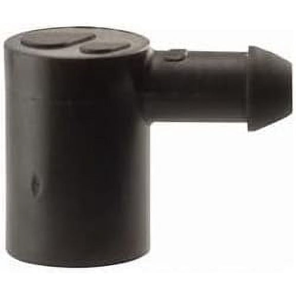 Netafim 5mm Elbow Drip Line Connector - Pressfit Barbed Elbow Drip Irrigation Fitting (50 PCS) | Fast & Secure Coupling | Works Well with Netbow | Efficient Water (50 Pack)