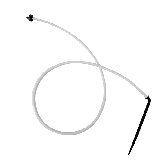 Netafim Automatic Irrigation 36-in Dripper Stake Assembly, 2 GPH, Bundle of 25 (White)