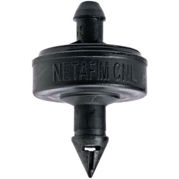 Netafim Self Piercing Pressure Compensating Emitters with Internal Check Valve, Red, 1 GPH (Dripper, 50, Pack)