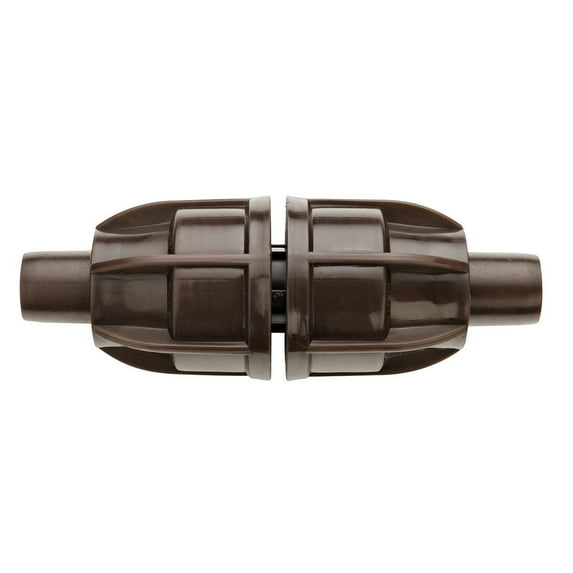 Netafim TechLock 17mm Coupling – Secure Compression Fitting for Drip Irrigation Systems | For hose sizes for 17mm: 0.56"-0.60" ID | 32500-080011 | TLCKCOUP | 25pc