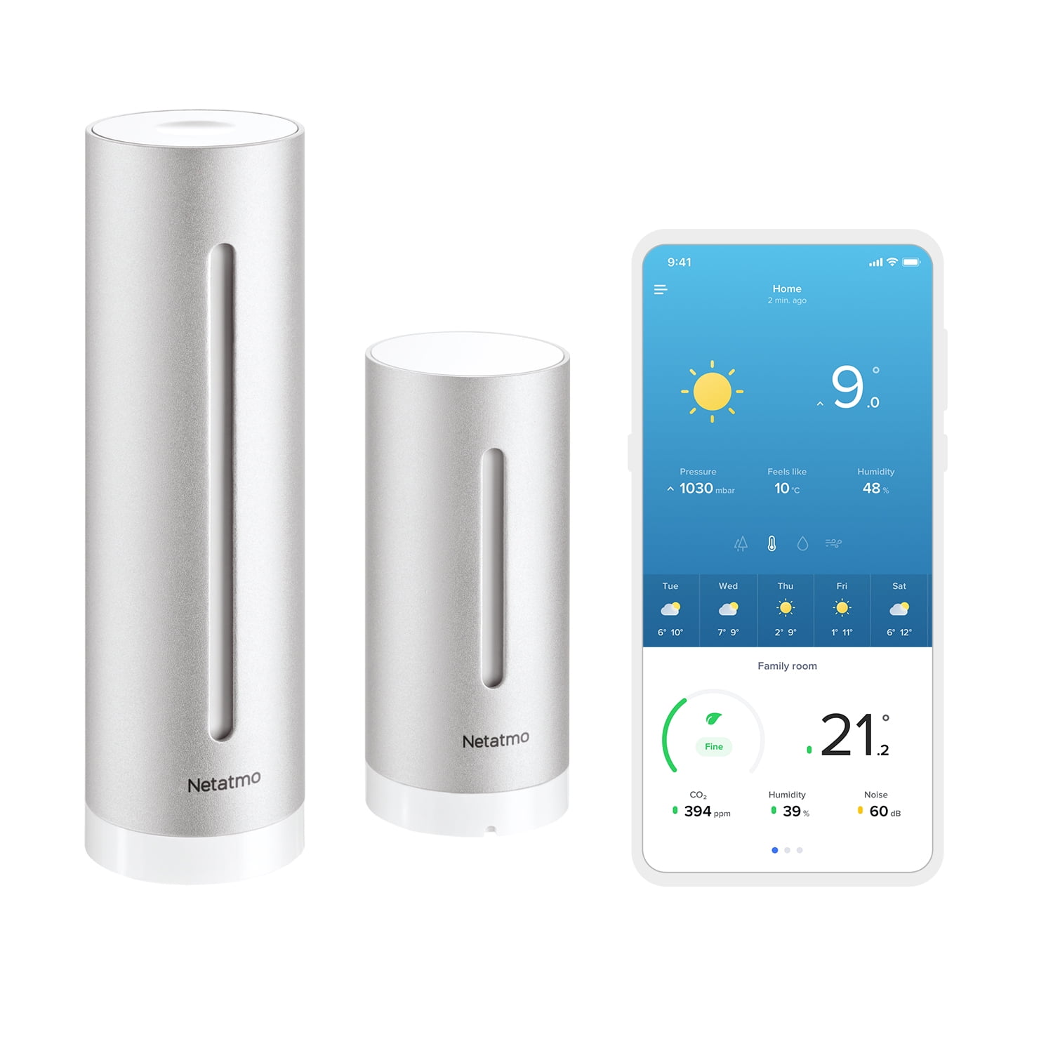 Netatmo Wireless Indoor Outdoor Weather Station with Humidity Sensor