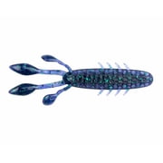 Netbait Hextek 3.5" Eko Craw Soft Fishing Bait, Junebug