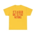 thumbnail image 1 of Netball Shirt Gifts Tshirt Crew Neck Short Sleeve, 1 of 2